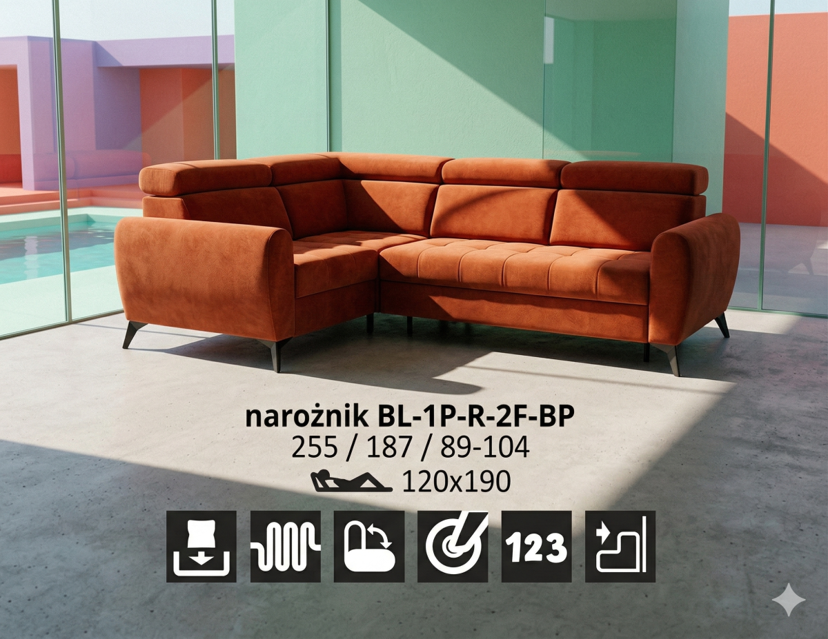 Narożnik Dante BL
