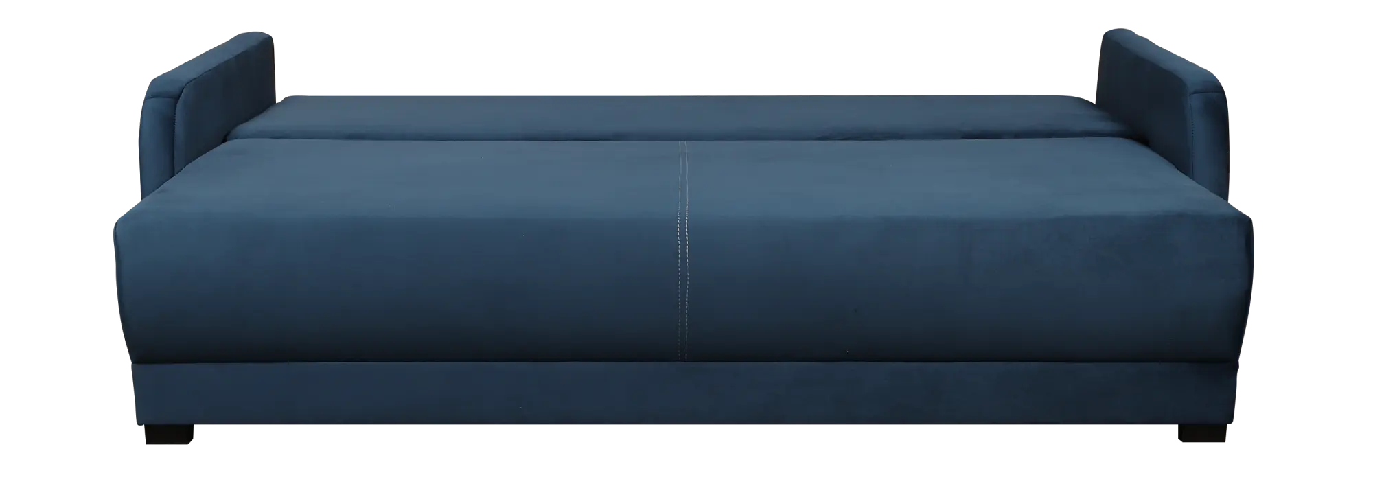 Sofa Swing niebieska rozłożona