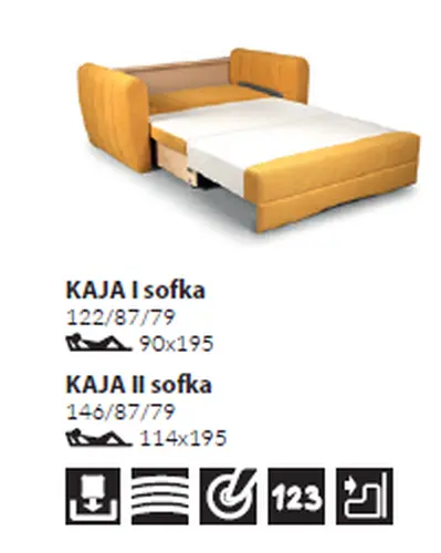 Wymiary Kaja